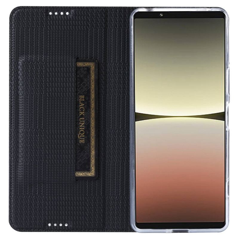 Capa De Celular Para Sony Xperia 5 IV Flip Tecido Vili