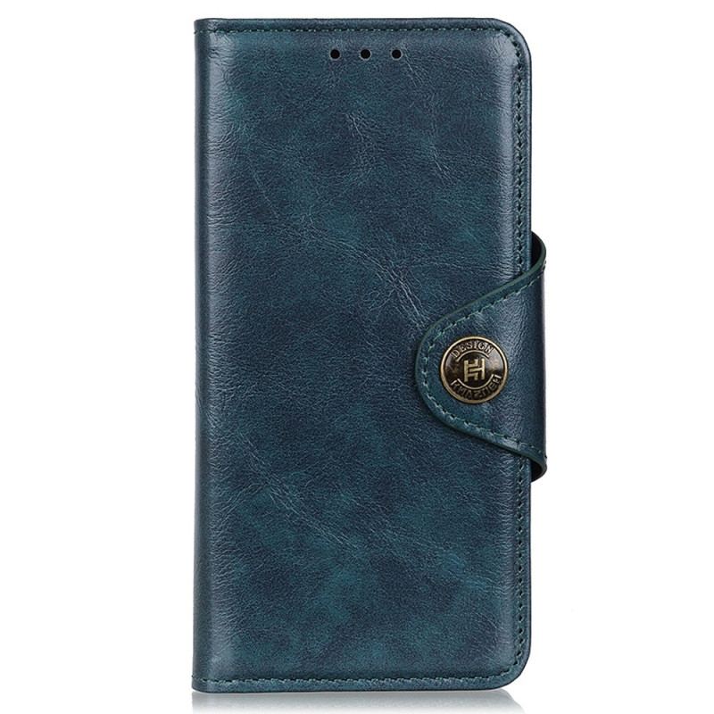 Capa Flip Para Sony Xperia 5 IV Botão De Fecho