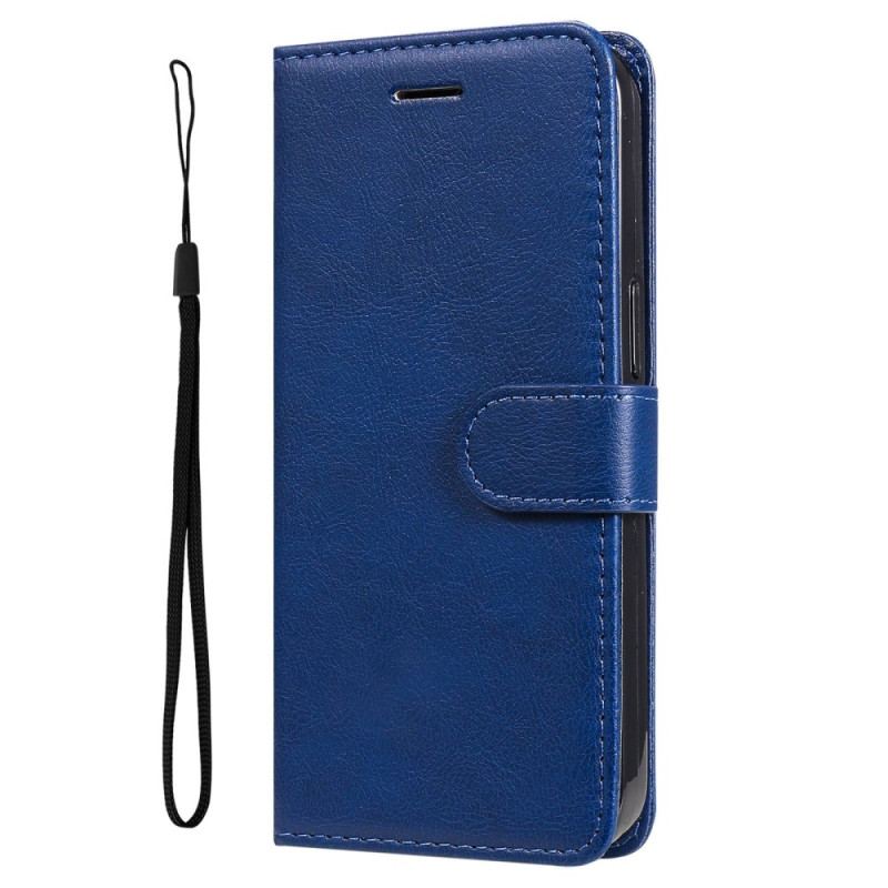 Capa Flip Para Sony Xperia 5 IV De Cordão Simples Com Alça