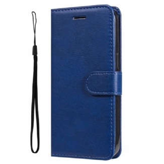 Capa Flip Para Sony Xperia 5 IV De Cordão Simples Com Alça