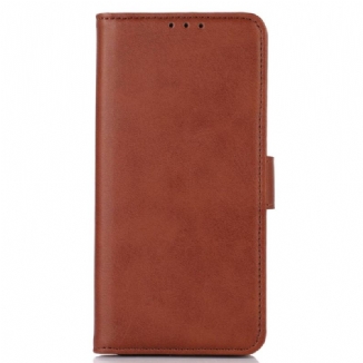 Capa Flip Para Sony Xperia 5 IV Estilo Clássico De Couro