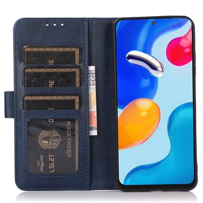 Capa Flip Para Sony Xperia 5 IV Estilo Clássico De Couro