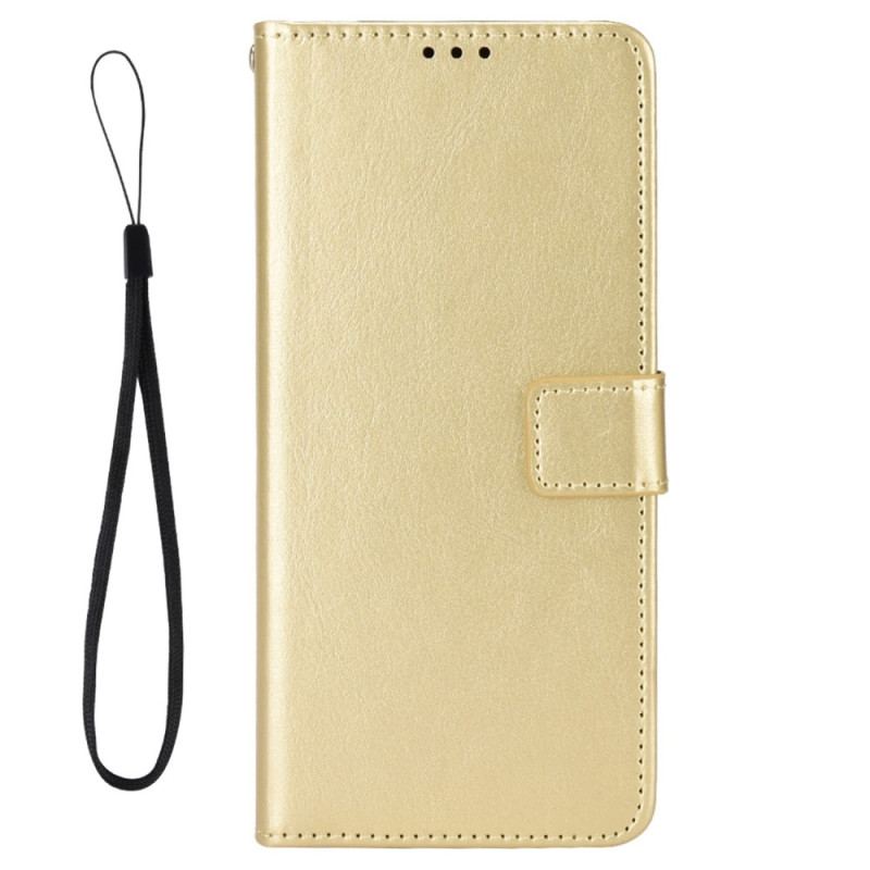 Capa Flip Para Sony Xperia 5 IV Estilo Retrô De Couro