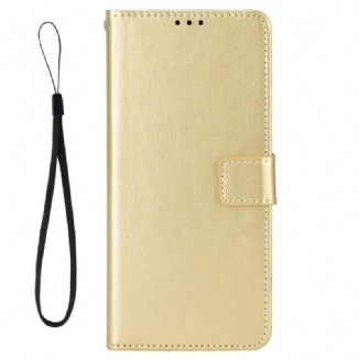 Capa Flip Para Sony Xperia 5 IV Estilo Retrô De Couro