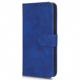 Capa Folio Para Sony Xperia 5 IV De Cordão Efeito De Couro Com Tiras