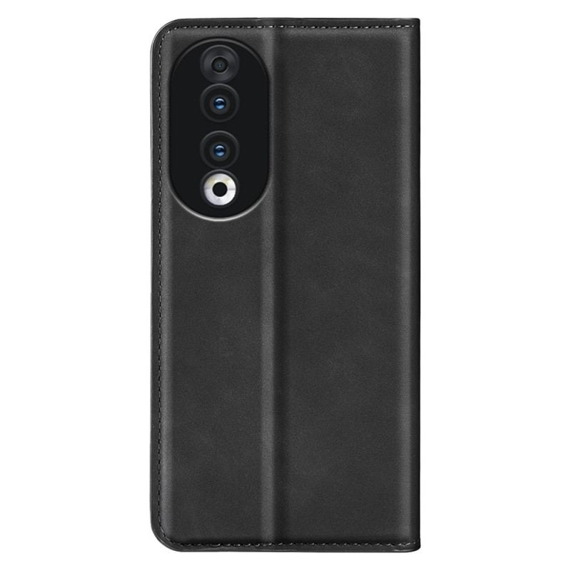 Capa De Celular Para Honor 90 Flip Estilo Couro