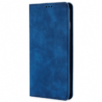 Capa De Celular Para Honor 90 Flip Estilo Couro Suave