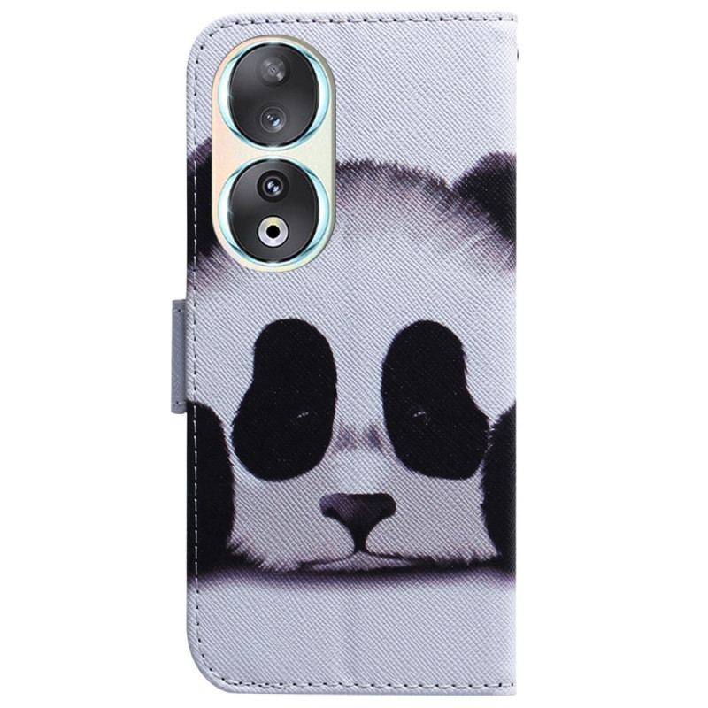 Capa Flip Para Honor 90 Panda