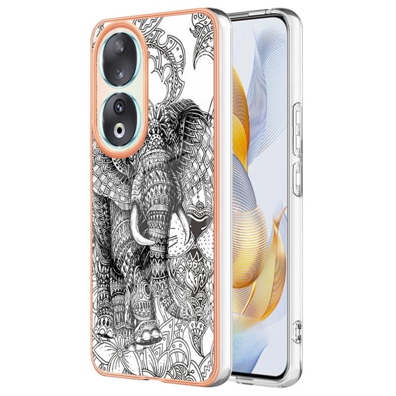 Capa Para Honor 90 Elefante Tribal