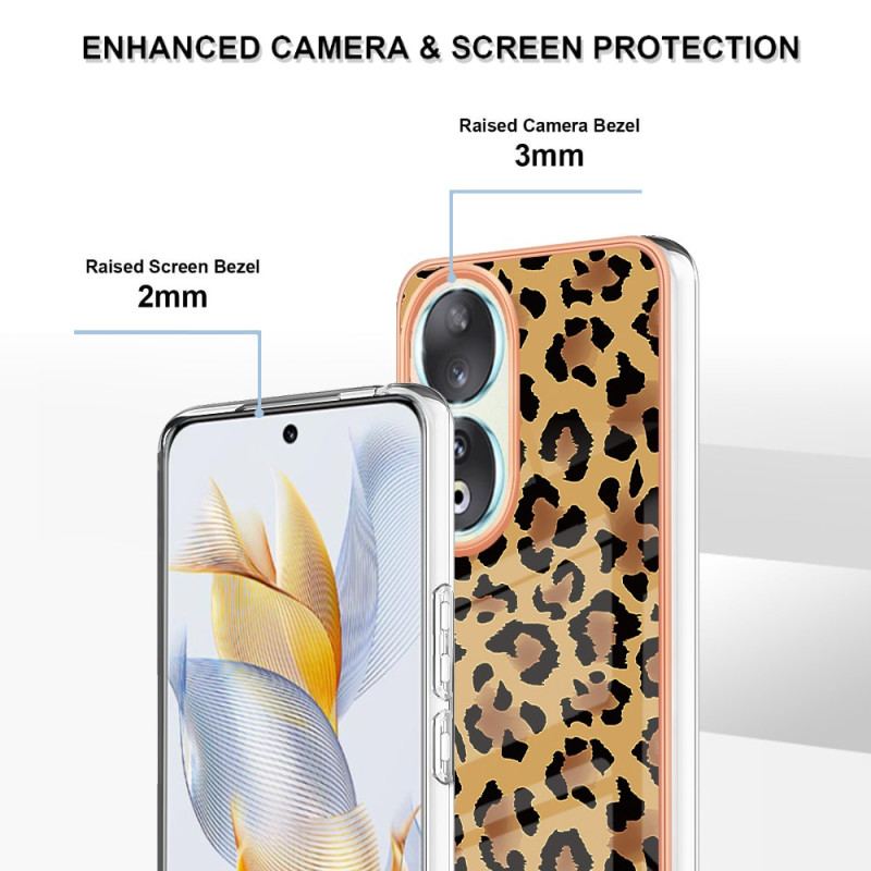 Capa Para Honor 90 Leopardo