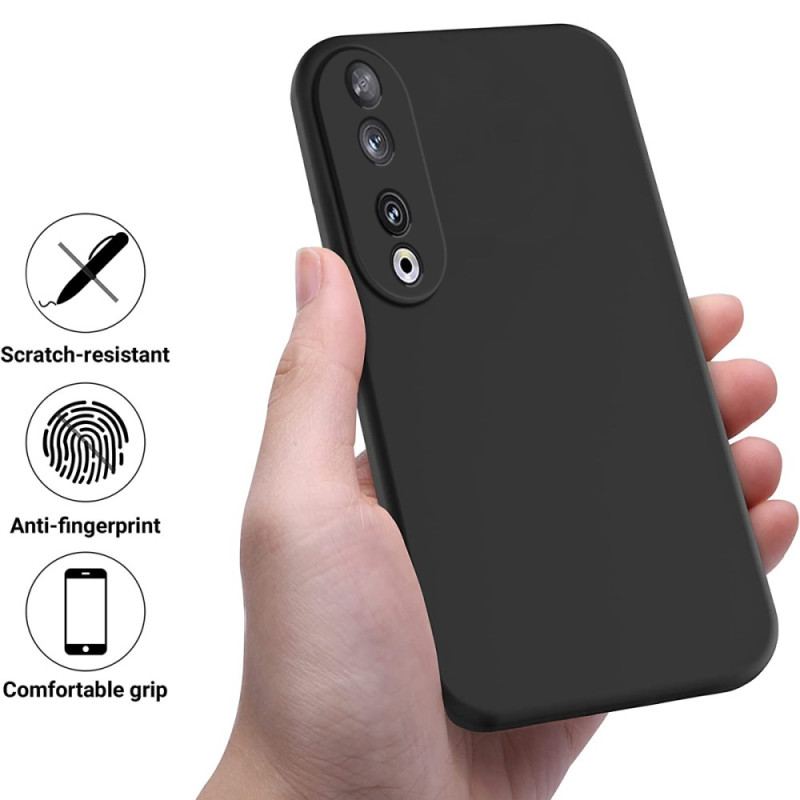 Capa Para Honor 90 Silicone Líquido Com Alça