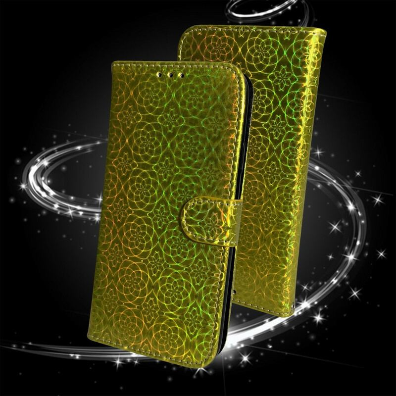 Capa De Couro Para Huawei P Smart S Cor Pura