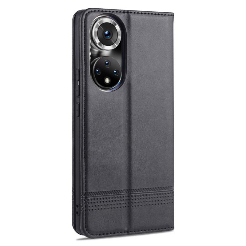 Capa De Celular Para Honor 50 Pro Flip Pro Style Couro Azns