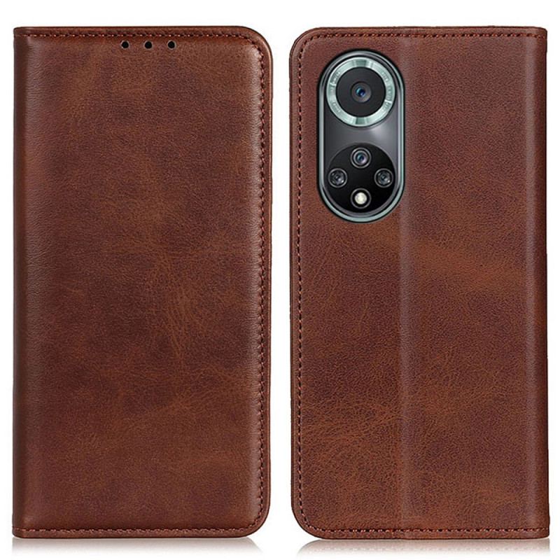 Capa De Celular Para Huawei Nova 9 Pro Flip Couro Rachado Elegância