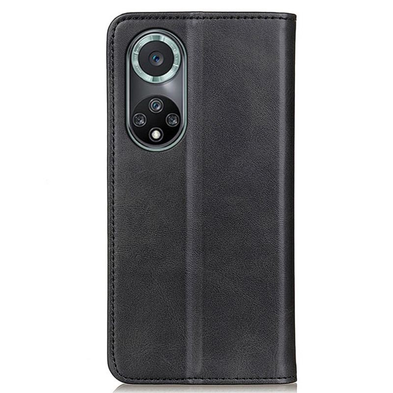 Capa De Celular Para Huawei Nova 9 Pro Flip Couro Rachado Elegância