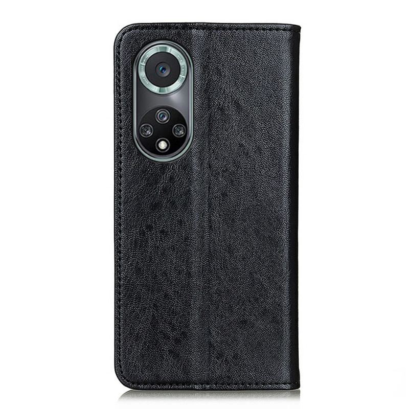 Capa De Celular Para Huawei Nova 9 Pro Flip Textura De Couro