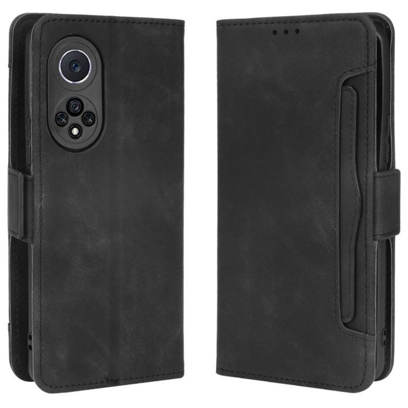 Capa De Couro Para Huawei Nova 9 Pro Multi-card Premier Class