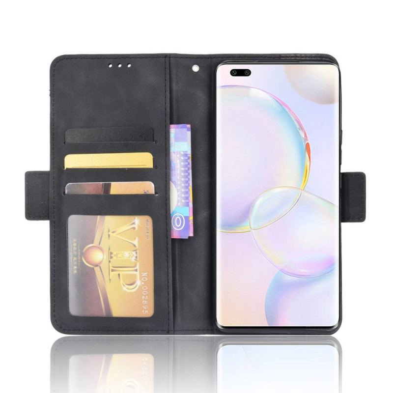 Capa De Couro Para Huawei Nova 9 Pro Multi-card Premier Class