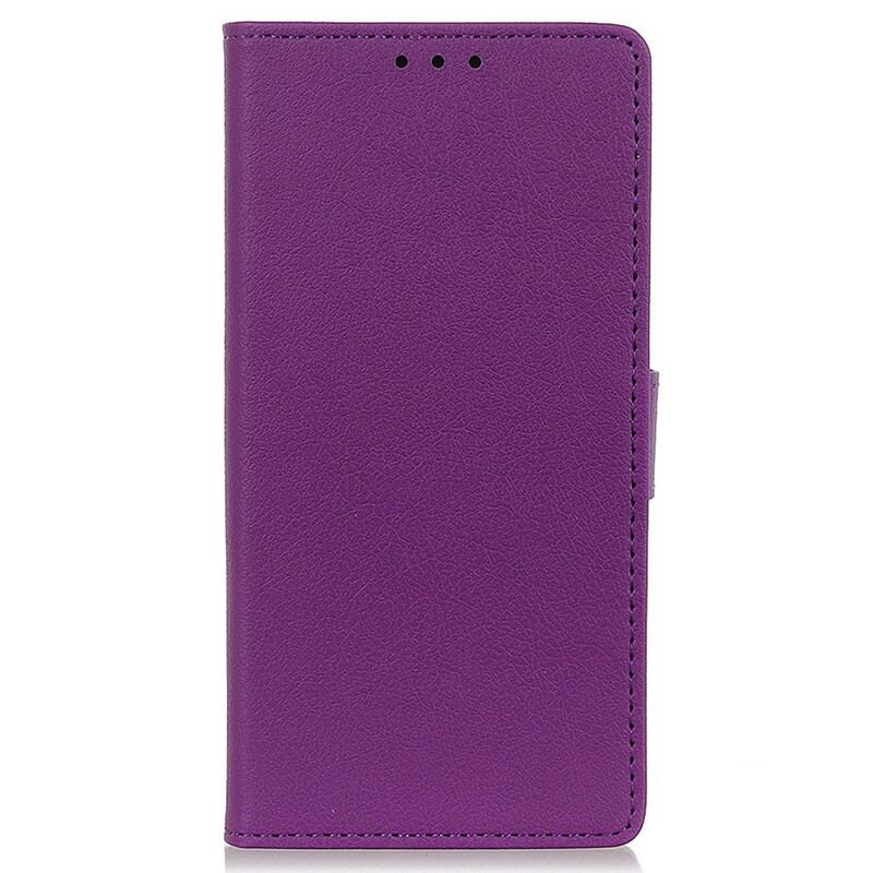 Capa Flip Para Huawei Nova 9 Pro Efeito Couro Clássico