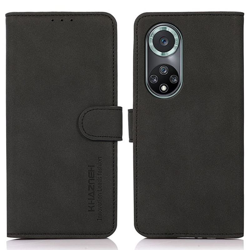 Capa Folio Para Huawei Nova 9 Pro Khazneh Moda Efeito Couro