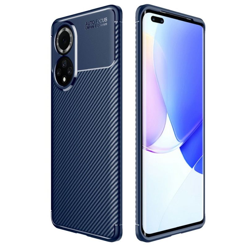 Capa Para Huawei Nova 9 Pro Fibra De Carbono Flexível