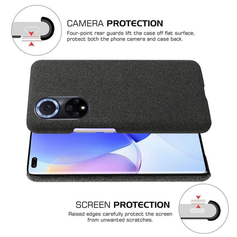 Capa Para Huawei Nova 9 Pro Tecido Textura Ksq