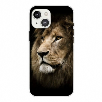 Capa De Celular Para iPhone 13 Mini Cabeça De Leão