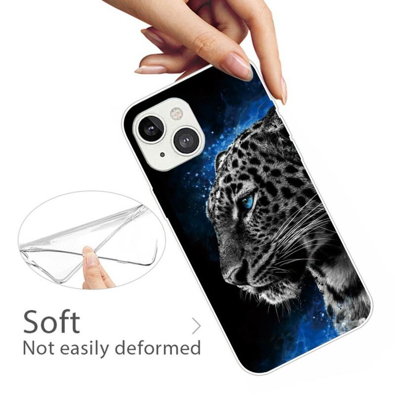 Capa De Celular Para iPhone 13 Mini Cara Felina