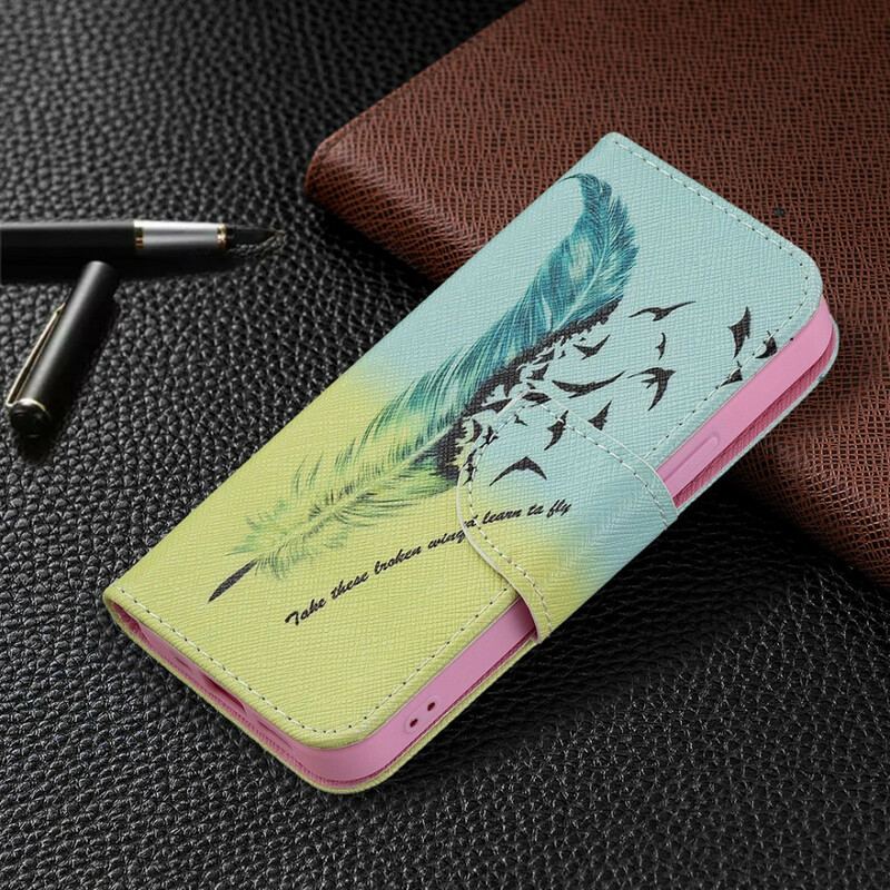 Capa Flip Para iPhone 13 Mini Aprender A Voar