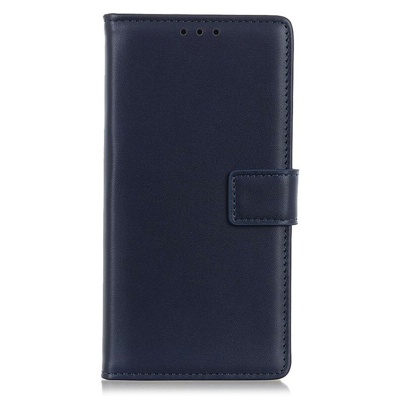 Capa Flip Para iPhone 13 Mini Efeito Couro Simples