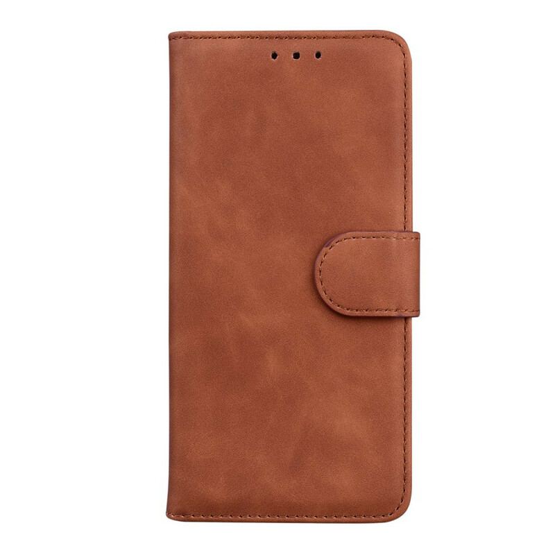 Capa Flip Para iPhone 13 Mini Estilo Alta Costura De Couro