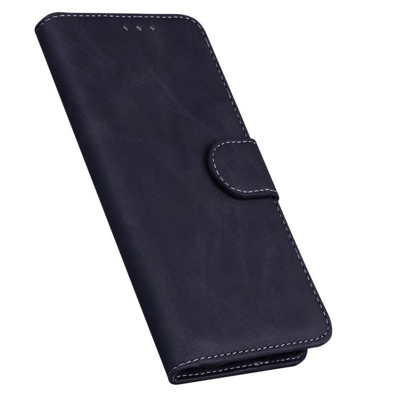 Capa Flip Para iPhone 13 Mini Estilo Alta Costura De Couro