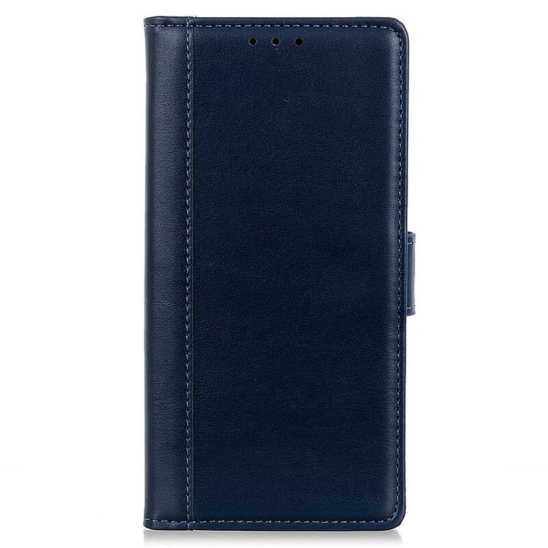 Capa Flip Para iPhone 13 Mini Estilo De Couro