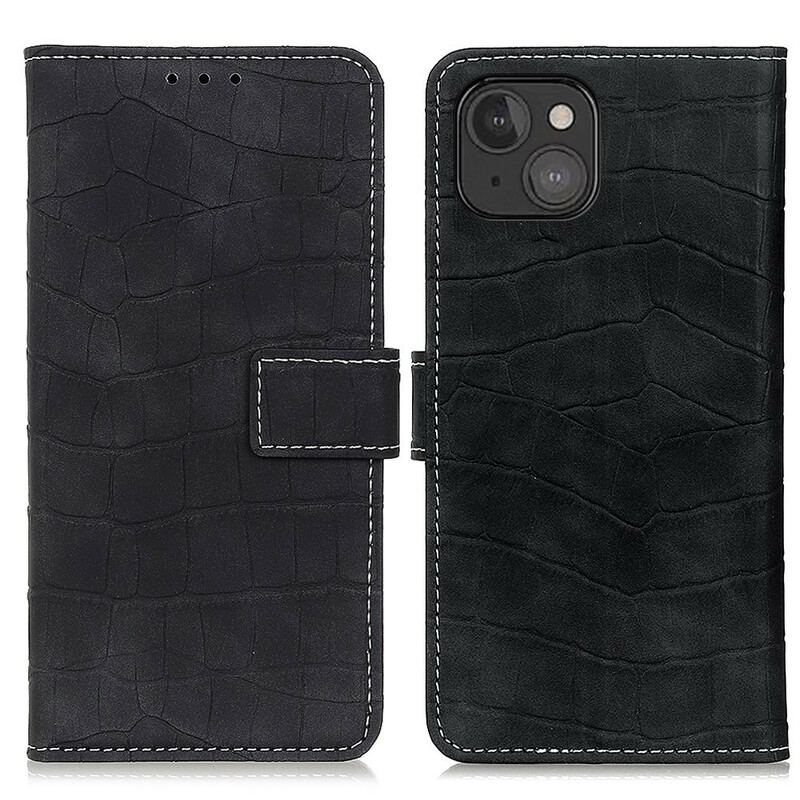 Capa Flip Para iPhone 13 Mini Poder Do Crocodilo