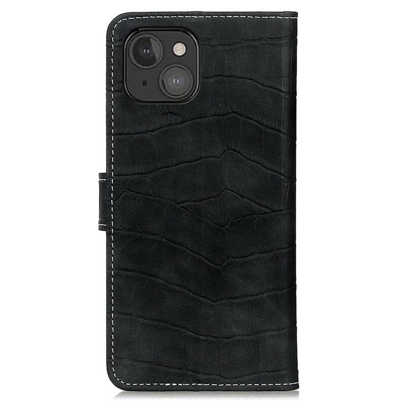 Capa Flip Para iPhone 13 Mini Poder Do Crocodilo