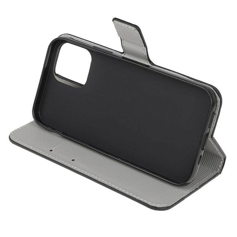 Capa Folio Para iPhone 13 Mini Design Da Galáxia