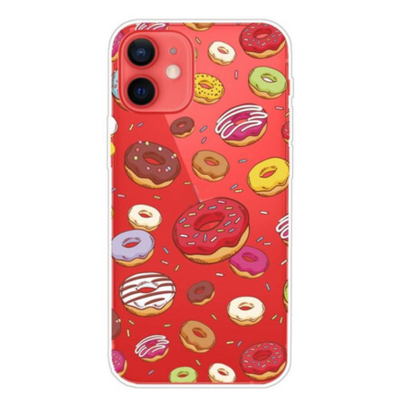 Capa Para iPhone 13 Mini Amo Rosquinhas