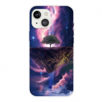 Capa Para iPhone 13 Mini Árvore Do Mundo