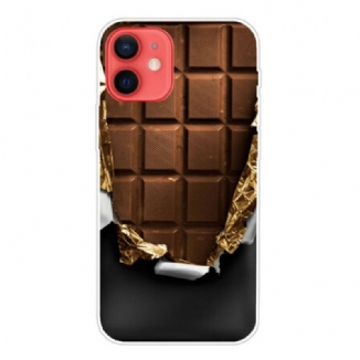 Capa Para iPhone 13 Mini Chocolate Flexível