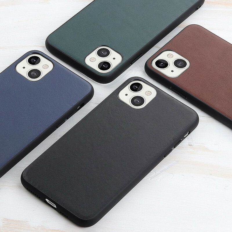 Capa Para iPhone 13 Mini Couro Genuíno