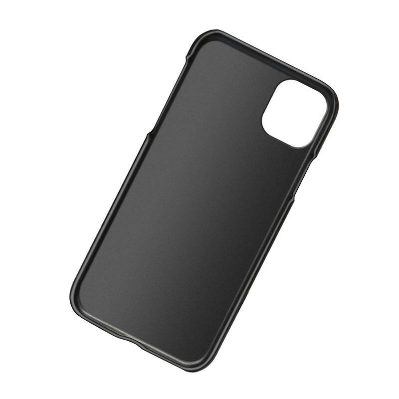 Capa Para iPhone 13 Mini Efeito Couro Ksq