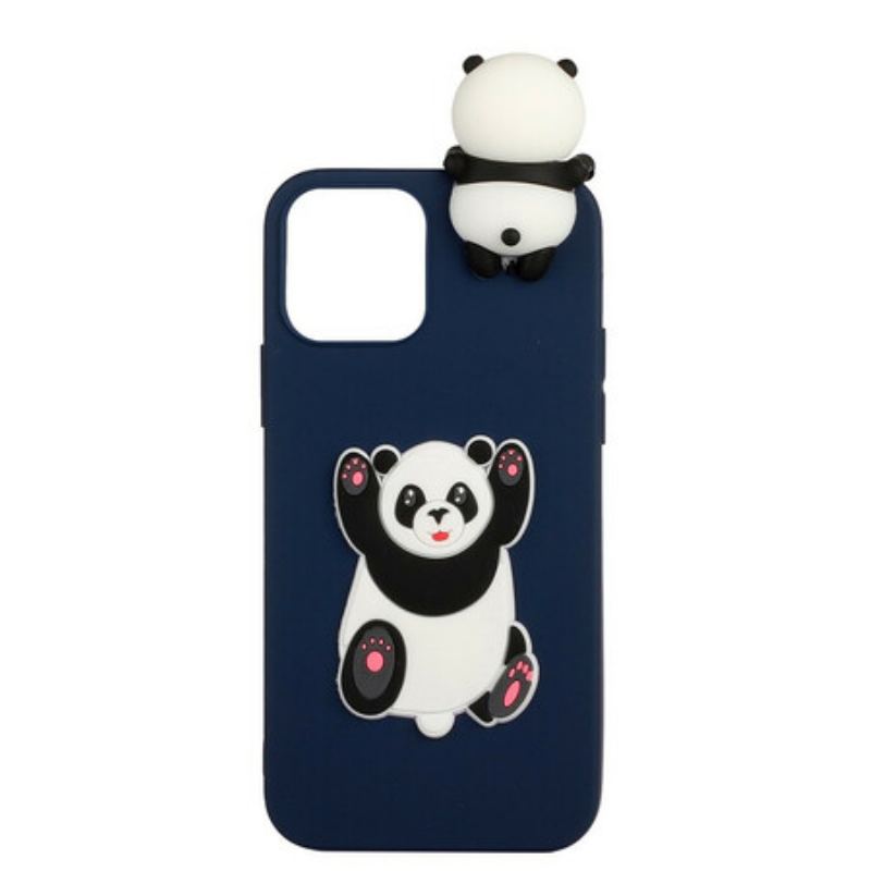 Capa Para iPhone 13 Mini Panda Gordo 3d