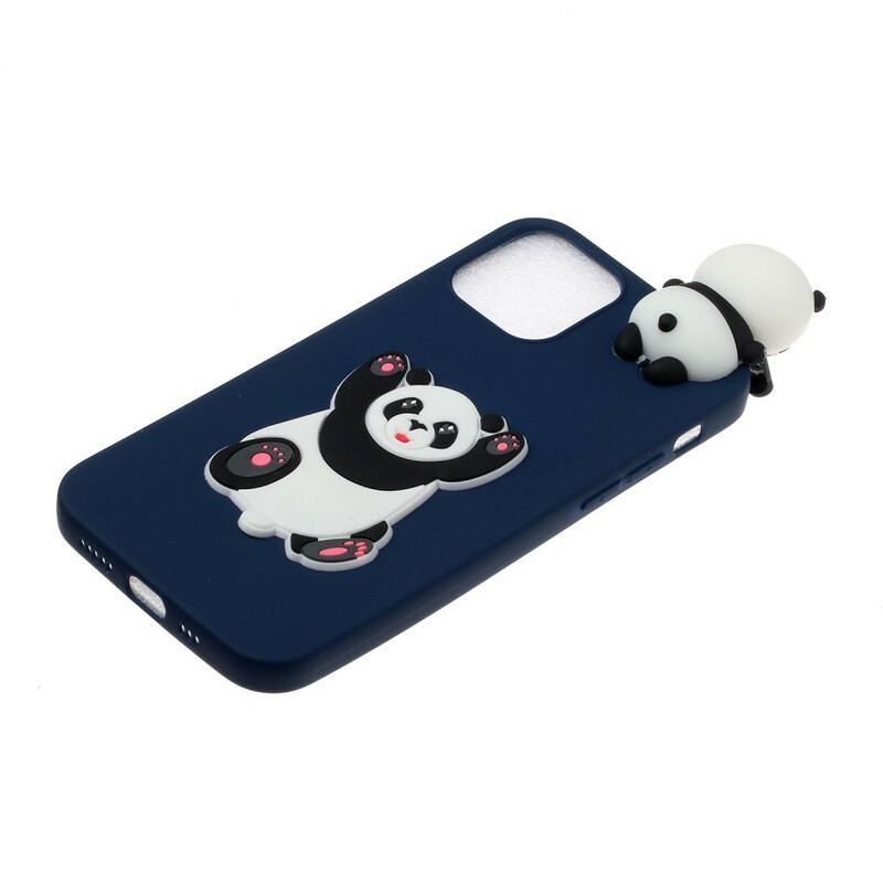 Capa Para iPhone 13 Mini Panda Gordo 3d