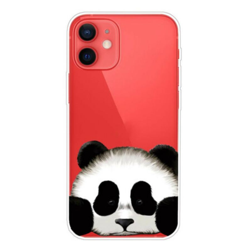 Capa Para iPhone 13 Mini Panda Sem Costura