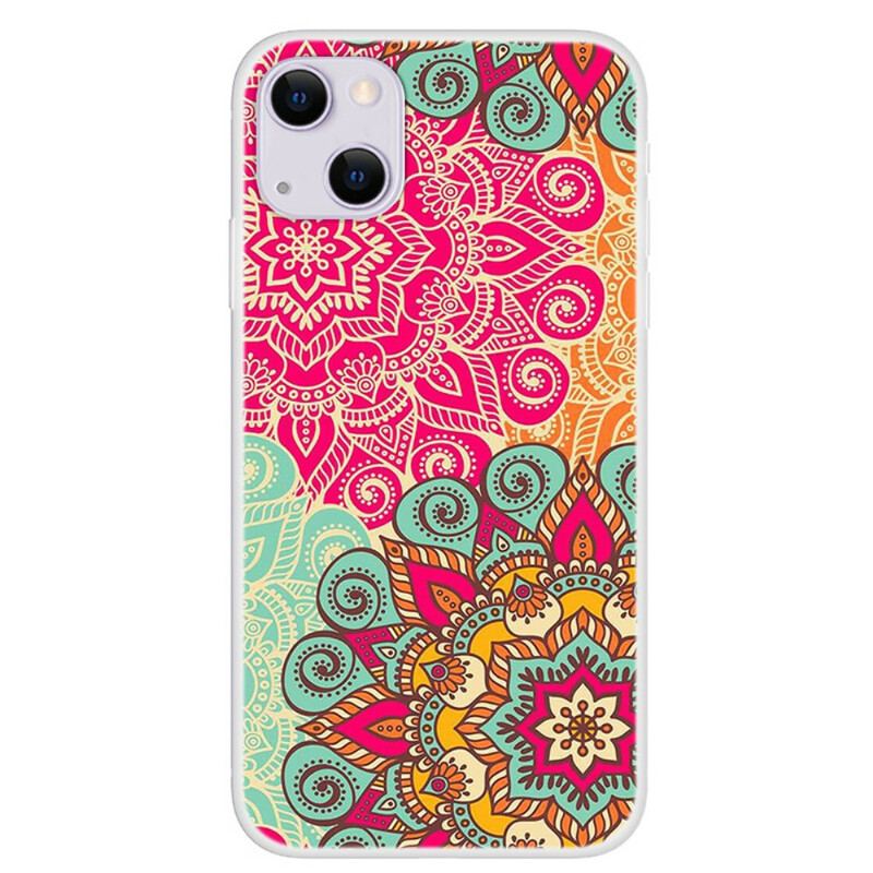 Capa Para iPhone 13 Mini Tendência Mandala