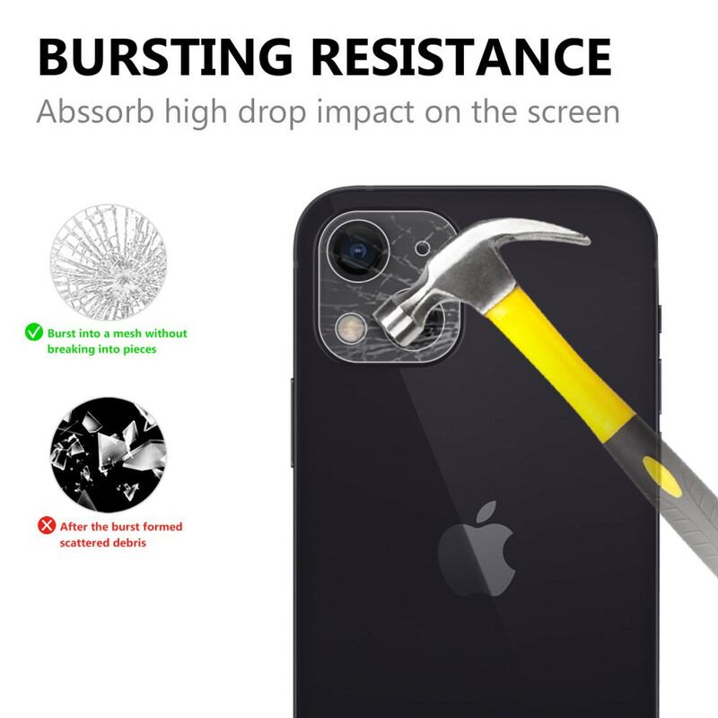 Lente Protetora De Vidro Temperado Para iPhone 13/13 Mini