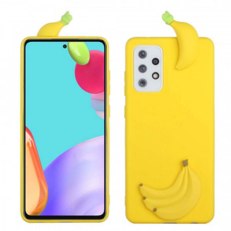 Capa De Celular Para Samsung Galaxy A33 5G Banana 3d