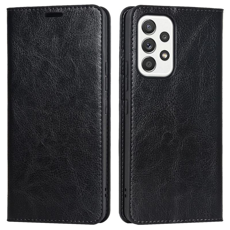 Capa De Celular Para Samsung Galaxy A33 5G Flip Couro Legitimo