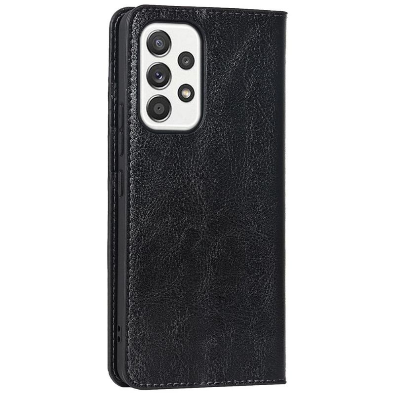 Capa De Celular Para Samsung Galaxy A33 5G Flip Couro Legitimo