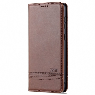 Capa De Celular Para Samsung Galaxy A33 5G Flip Couro Sintético Azns